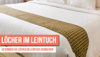 löcher leintuch